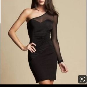 Bebe Kardashian little black dress size xs